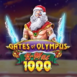 Slots logo of Gates of Olympus Xmas 1000 from Pragmatic Play at Letsjackpot Casino