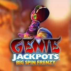 Try Genie Jackpots: Big Spin Frenzy slot by Blueprint Gaming on lets-jackpots.nl – logo image