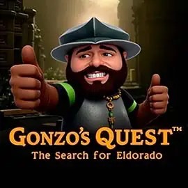 Gonzo's Quest slot logo by NetEnt at Letsjackpot CasinoGonzo's Quest