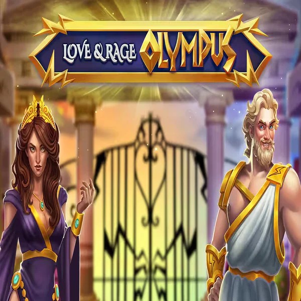 Love and Rage Olympus slot visual from Greentube available on lets-jackpots.nl