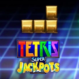 Tetris Super Jackpots online game logo by WMS on lets-jackpots.nl
